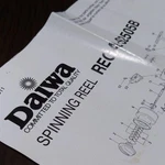 Old Daiwa Spinning Reel REGAL-S2505B Parts List Vintage Original Rare Fishing. Fixed Price $40.50.