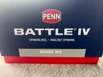 Penn Battle Iv 8000HS***NEW High Speed Model*free Shipping*. Fixed Price $144.99.