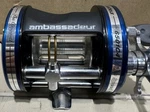 Abu Garcia Ambassadeur 6501 C4 High Speed Fishing Reel 6.3:1 Blue. Fixed Price $193.33.