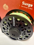Redington Surge Fly Fishing Reel Disc Drag 5/6 Black 5WT Spooled - New Box. Fixed Price $59.99.
