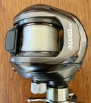 Baitcasting Reel - Gander Moutain GMPC100 Classic 6.2:1, 12O Yd. Lb. Fixed Price $60.00.