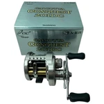 Shimano Baitcasting 09 Calcutta Conquest 201DC 02282 Box And Reel Pouch. Fixed Price $291.87.