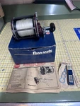 Penn 113HLW Senator 4/0 Wide High Line Capacity Fishing Reel Box Manuals Ex Cond. Fixed Price $95.00.