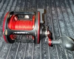 Offshore Angler Seafire Conventional Reel SF6/0. Red Gear Ratio 2.8:1. Fixed Price $70.00.