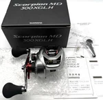 Shimano 21 Scorpion Md 300XGLH Right Bait Casting Reel With Box Japan "top Mint". Fixed Price $185.90.