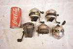Lot Of 5 Vintage Fishing Reels Zebco 33 Classic Feather Touch. Fixed Price $45.00.