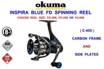 New Okuma Inspira Blue Fd Spinning Reel+spare Spool Fixed Front Drag. Fixed Price $112.79.