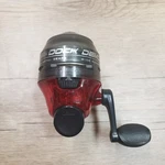 Zebco Dock Demon Spincast Reel Red Black -tested. Fixed Price $7.99.
