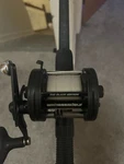 Abu Garcia Ambassadeur Pro Rocket Black Edition 6500 Baitcast Combo 10FT Heavy. Fixed Price $325.00.