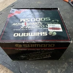 Shimano Custom-x Speedmaster WS5000SM Spinning Reel 5.8:1 Graphite. Fixed Price $140.00.