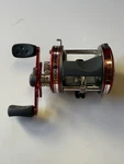 Abu Garcia Ambassador 6000 Baitcaster Fishing Reel Red Made Sweden. Fixed Price $85.00.