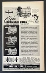 1948 Coxe Bronson Reel Co. Top Casting Proficiency B&w Vintage Print Ad. Fixed Price $9.31.