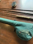 Cortland Cl Graphite 5WT Fly Rod 8'6 4PC Vista Rm Reel With Case Complete Set. Fixed Price $94.99.