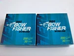 (lot Of 2)-ZEBCO Bowfisher Bowline 30-YARDS 200-LB Test Lime Green L1152. Fixed Price $9.95.
