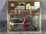 Penn Peer Level 209MS Wind Fishing Reel With Original Clamshell Usa Nos. Fixed Price $48.00.