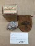 Vintage 1931 Pflueger Summit Jeweled German Silver Fishing Reel And Original Box. Fixed Price $349.95.