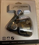 Pflueger President Spinning Fishing Reel PRES35 Size 35, 10 Stainless Steel Ball. Fixed Price $87.77.