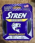 Stren Original Monofilament Fishing Line 12 Lb 330 Yards Clear. Fixed Price $7.00.