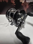 Fully Serviced Left Hand Abu Garcia Ambassadeur 5001C Vintage Reel. Fixed Price $100.00.