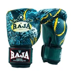 Raja Muay Thai Gloves Kickboxing # Green Eagle 14OZ. Microfiber Leather. Fixed Price $128.99.