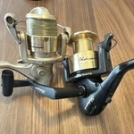 Shakespeare Vintage Spinning Reels Lot (2) Sigma 3035S & Bigwater 550C. Fixed Price $35.00.