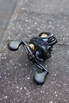 Classic CP15H Low Profile Baitcast Reel Right Hand 6.3:1 5BB Black/gold. Fixed Price $40.00.