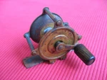 Antique Winchester Raised Pillar No. 1219 Single Action 40 Yard Fishing Reel. Fixed Price $95.00.