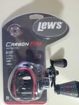 Lew's Carbon Fire 7.5:1 Baitcast Reel. New Right Hand. Fixed Price $84.50.