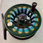 Bauer Fly Fishing Reel RX2 Green/black Made U.s.a.. Fixed Price $447.00.