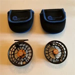 Nautilus Xl Reel Lot Of 2 Black/orange Front Drag W/ Cases. Fixed Price $550.00.