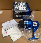 Okuma Z-6000H Blue Azores Saltwater Spinning Reel. Fixed Price $74.95.
