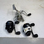 Zebco Roam Spincast Fishing Reels And Open Face. Fixed Price $40.00.