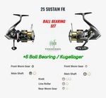 Upgrade Set Fishing Reel Shimano 25 Sustain Fk Tuning Bearings Kit. Fixed Price $47.14.