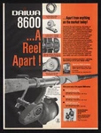1971 Daiwa Reel Surf Casting Day Boat Breakwater Ocean Spin Fly Print Ad. Fixed Price $12.00.
