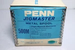 Vintage Nos Penn 500M Jigmaster Red Sides Casting Reel Metal Spool New Mib. Fixed Price $139.95.