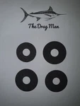 Carbon-tex Drag Washers Abu Garcia Revo 4 X, X-hs, X-w. Fixed Price $15.78.