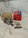 Vintage Shakespeare Service 1944 Ff Fishing Reel, Box, And Guide. Untested. Fixed Price $29.99.