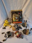 Lot 7 Fishing Reels Abu Garcia, Diawa, Quantum, Zebco. Fixed Price $85.00.