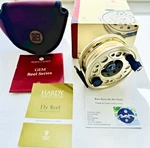 Hardy Gem #8/9 Mid Arbor Fly Reel With WF8 Floating Line Box & Case. Fixed Price $243.65.