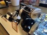 Abu Garcia Silver SMAX2 Baitcast Reel 6.4:1 6BB Metal Black. Fixed Price $25.00.