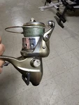 Okuma Epixor EB65 Live Bait Tunner System Reel With Braided Green Line. Fixed Price $110.00.