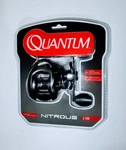 Fishing Reel Brand New Quantum Nitrous Size: 100 W/ 4 Bb Baitcast. Fixed Price $29.95.