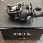 Daiwa CC80HSL Baitcast Reel 7.5:1 Gear Ratio Black Fishing Mpn. Fixed Price $64.00.