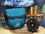 Abel Pt. 5 Fishing Reel W/backing, Flyline & Case .. Nice Clean !!!. Fixed Price $429.95.
