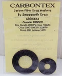 Carbontex Drag Washers Shimano Curado CU200DPV Core 100MG CI200D Reel Part. Fixed Price $9.99.