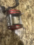 Vtg Abu Garcia Ambassadeur 5000 Red High Speed Sweden Made A+. Fixed Price $33.99.