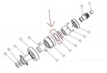 Replacement Clutch Housing O-ring (5 Pack) Fits Zeebaas Reel Part 21124. Fixed Price $9.50.