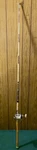 Vtg Antique Gamefisher Big Fishing Rod & Reel Combo #157 Sears Roebuck. Fixed Price $87.50.
