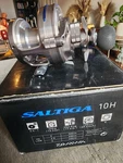 Daiwa Saltiga Right Handed Reel. Fixed Price $425.00.