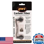 Lews Fishing 95MM Bowed Carbon Fiber Handle Black CFH95B. Fixed Price $110.02.
